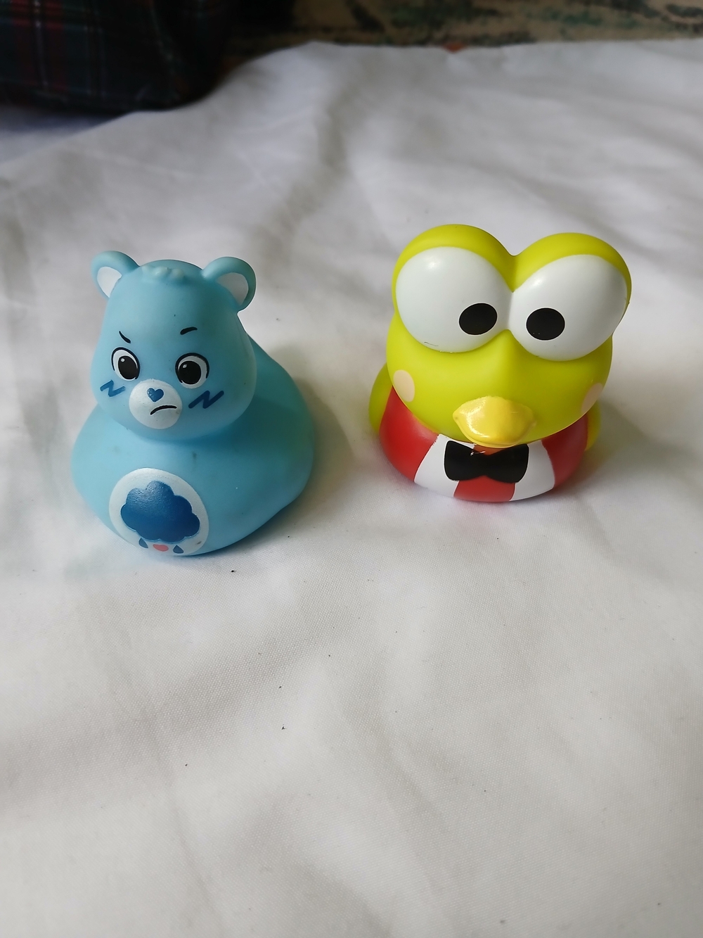 Rubber Ducks, Care Bear And Keroppi. Flawless